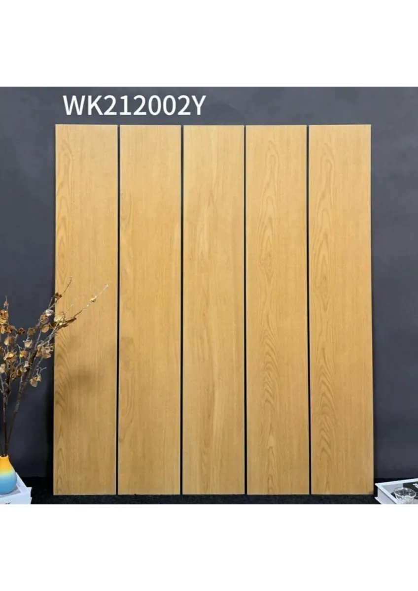 WK212002Y wood-look strip tile, 200 x 1200 mm