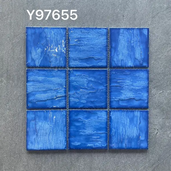 Glazed porcelain mosaic, 97 x 97 mm, selection 020