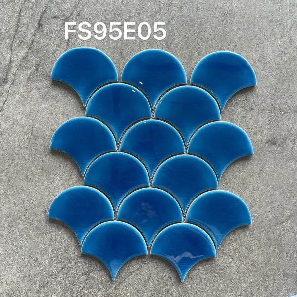 Glazed porcelain mosaic, special or mixed format, selection 036