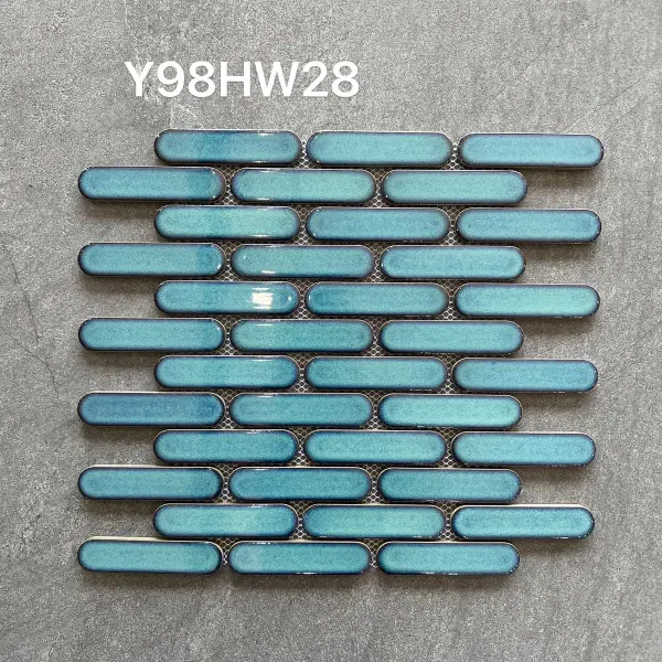Glazed porcelain mosaic, special or mixed format, selection 087