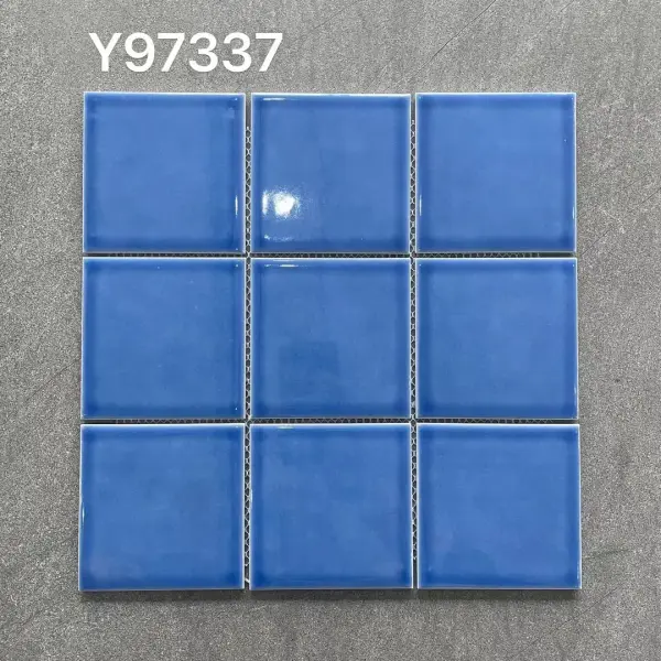 Glazed porcelain mosaic, 97 x 97 mm, selection 112