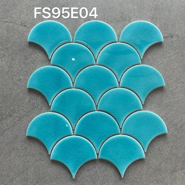 Glazed porcelain mosaic, special or mixed format, selection 142