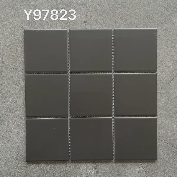 Glazed porcelain mosaic, 97 x 97 mm, selection 151