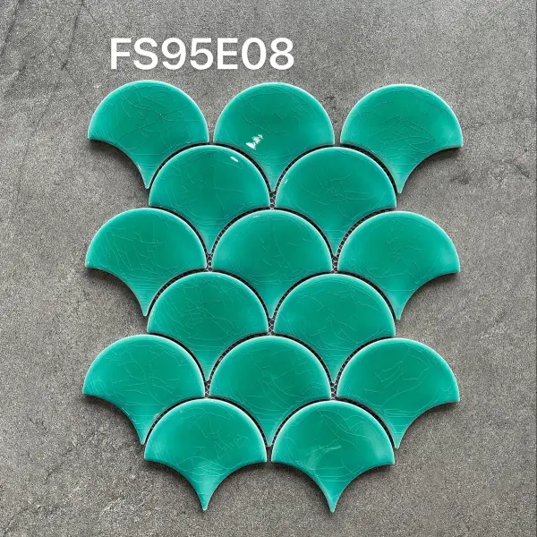 Glazed porcelain mosaic, special or mixed format, selection 166