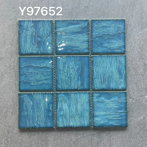 Glazed porcelain mosaic, 97 x 97 mm, selection 177