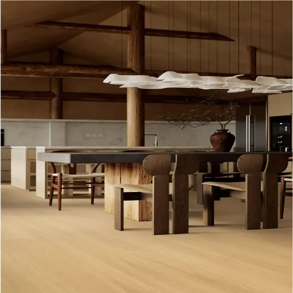 600 x 1200 mm wood-look tile application scene, selection 007