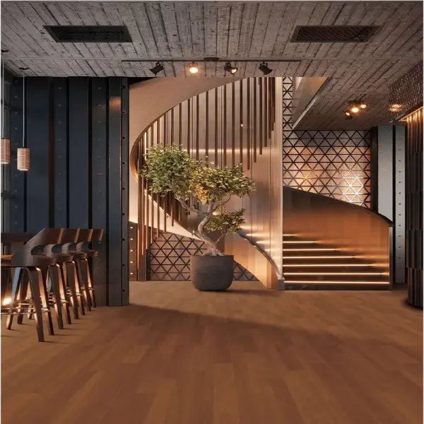 600 x 1200 mm wood-look tile application scene, selection 010