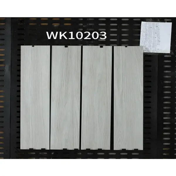 Indoor wood-look strip tile, 200 x 1000 mm, selection 002