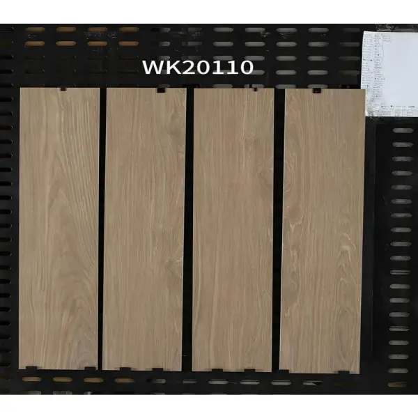 Indoor wood-look strip tile, 200 x 1000 mm, selection 004