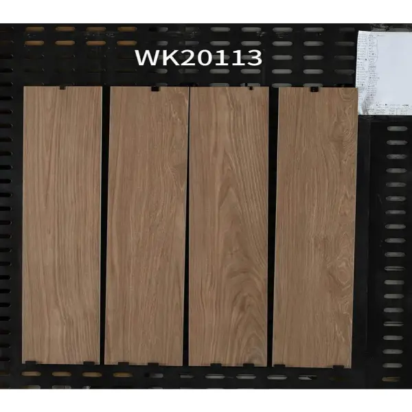 Indoor wood-look strip tile, 200 x 1000 mm, selection 006
