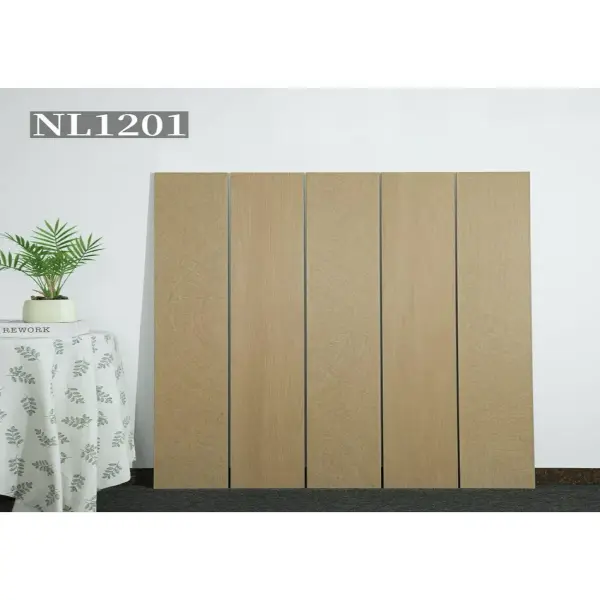 Indoor wood-look strip tile, 200 x 1200 mm, Series A selection 005
