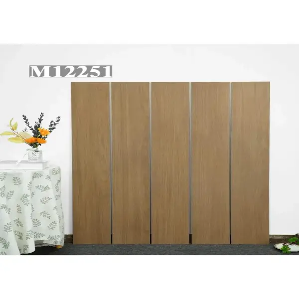 Indoor wood-look strip tile, 200 x 1200 mm, Series A selection 009