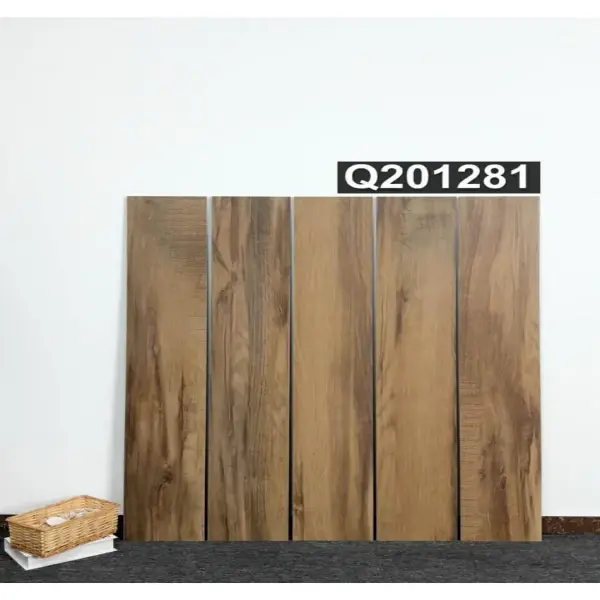 Indoor wood-look strip tile, 200 x 1200 mm, Series A selection 016