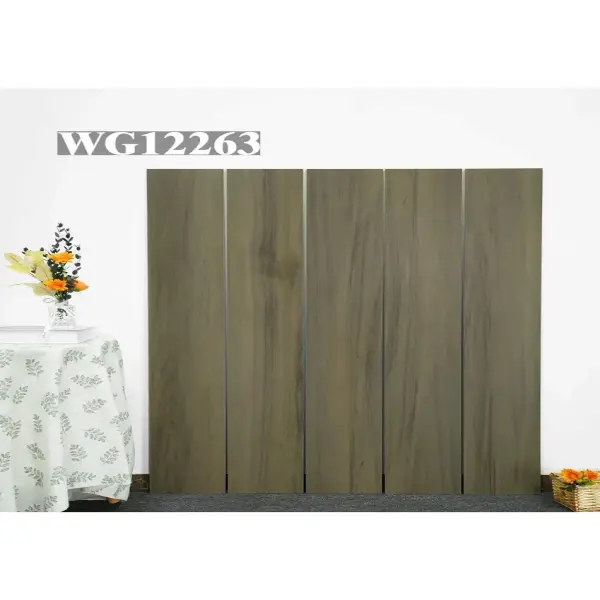 Indoor wood-look strip tile, 200 x 1200 mm, Series A selection 019