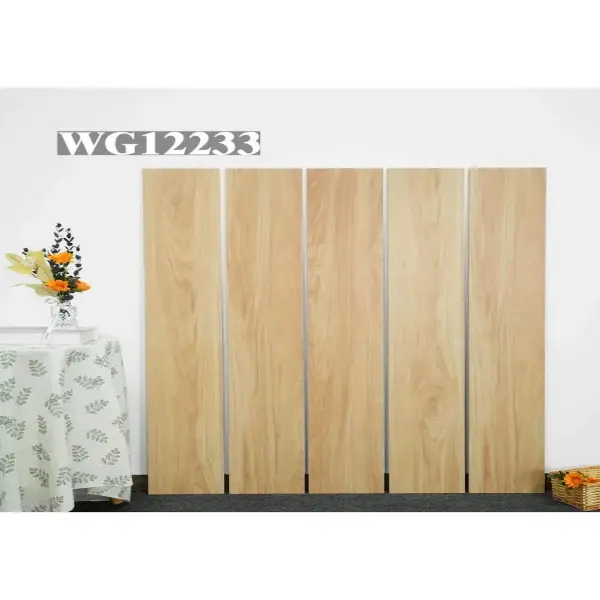 Indoor wood-look strip tile, 200 x 1200 mm, Series A selection 020