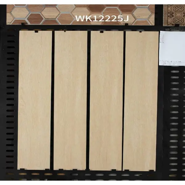Indoor wood-look strip tile, 200 x 1200 mm, Series A selection 022