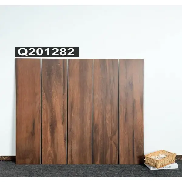 Indoor wood-look strip tile, 200 x 1200 mm, Series A selection 025