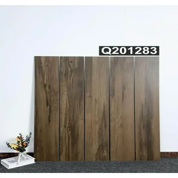 Indoor wood-look strip tile, 200 x 1200 mm, Series A selection 028