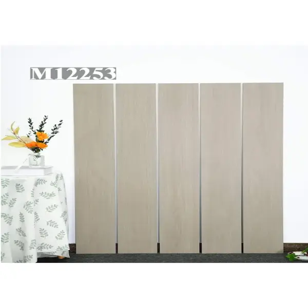 Indoor wood-look strip tile, 200 x 1200 mm, Series A selection 030