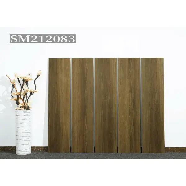 Indoor wood-look strip tile, 200 x 1200 mm, Series A selection 039