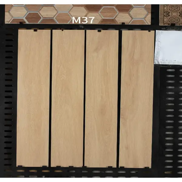 Indoor wood-look strip tile, 200 x 1200 mm, Series A selection 044