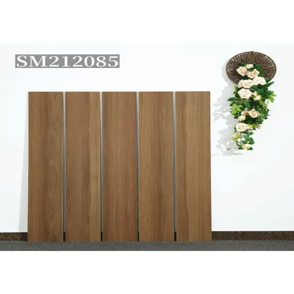 Indoor wood-look strip tile, 200 x 1200 mm, Series A selection 047