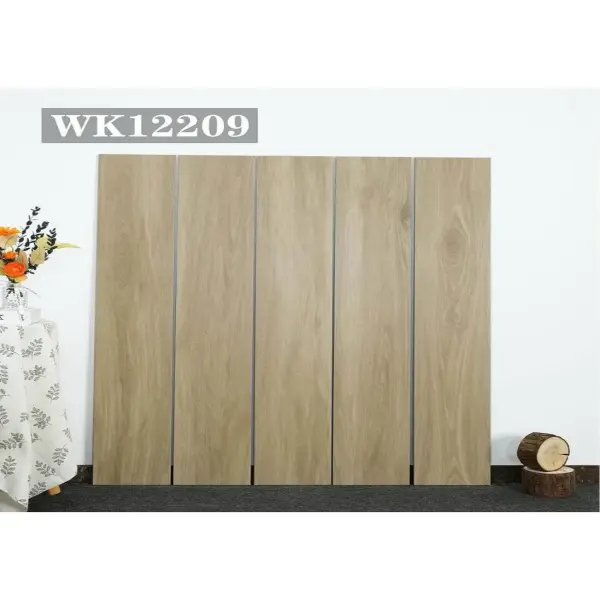 Indoor wood-look strip tile, 200 x 1200 mm, Series A selection 050