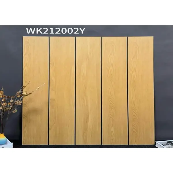Indoor wood-look strip tile, 200 x 1200 mm, Series B selection 004