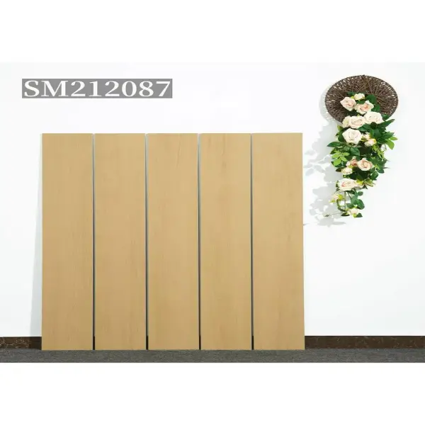 Indoor wood-look strip tile, 200 x 1200 mm, Series B selection 006