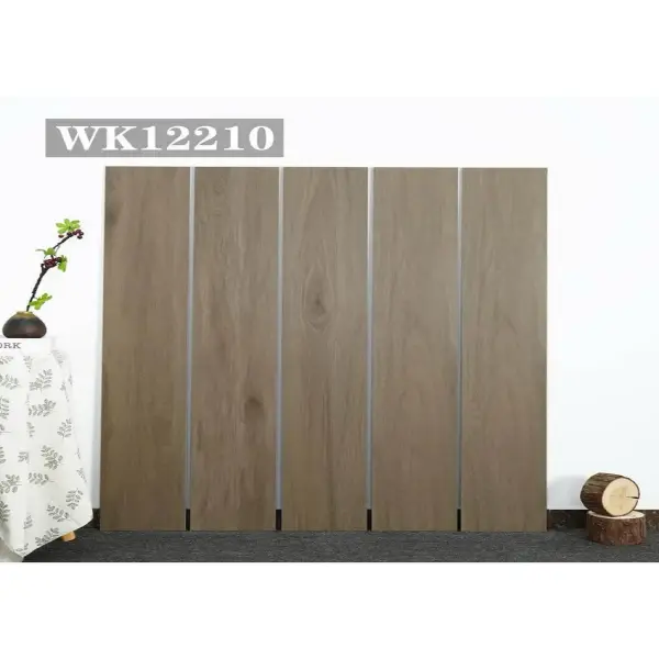 Indoor wood-look strip tile, 200 x 1200 mm, Series B selection 007