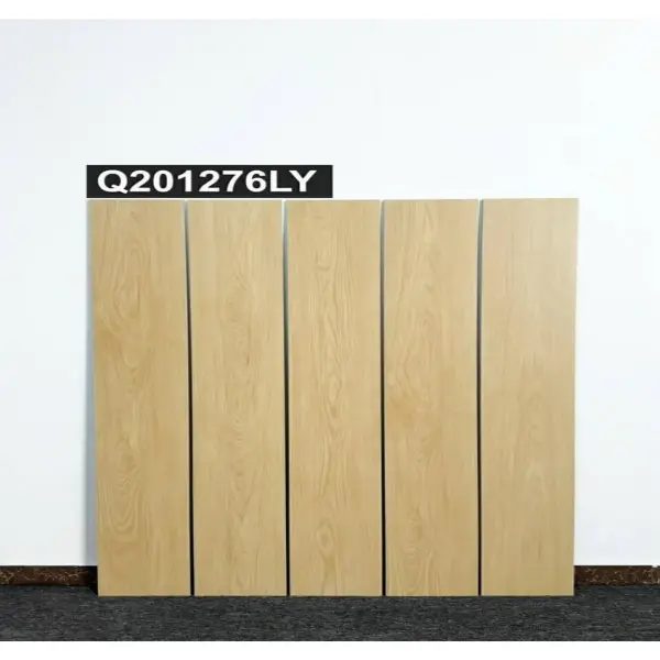 Indoor wood-look strip tile, 200 x 1200 mm, Series B selection 013