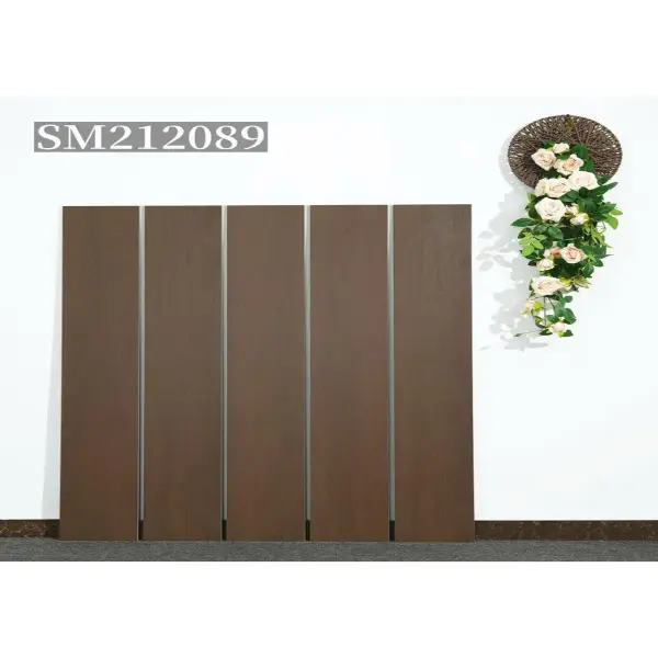 Indoor wood-look strip tile, 200 x 1200 mm, Series B selection 016