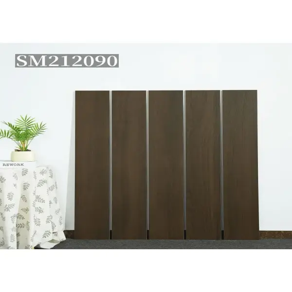 Indoor wood-look strip tile, 200 x 1200 mm, Series B selection 020