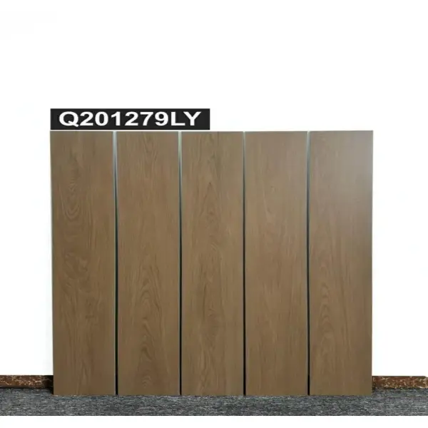 Indoor wood-look strip tile, 200 x 1200 mm, Series B selection 027